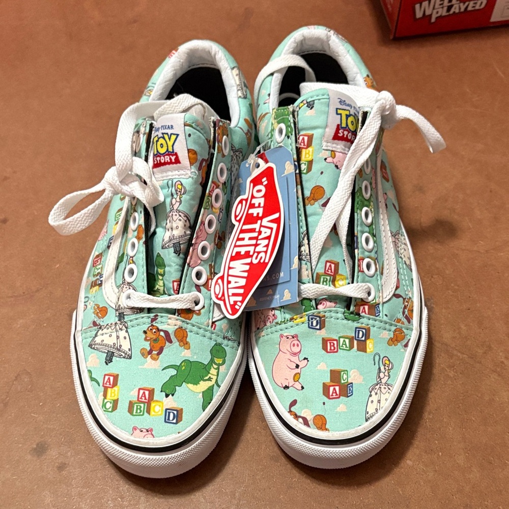 Vans Toy Story Sneakers New with Tags - Mint Green